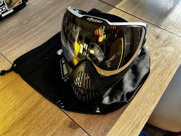 Maska ASG/speedsoft/paintball Dye i5 gold/black