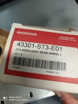 CYLINDEREK HAMULCOWY TYLNY LEWY HONDA CIVIC 96-00