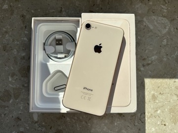 Apple iPhone 8, 64gb, Złoty - bardzo dobry stan