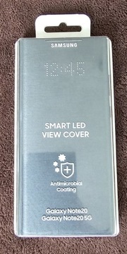 Samsung Galaxy Note 20 etui Smart LED View Cover - szary