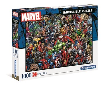 Puzzle Clementoni 1000szt. Marvel Impossible 39411