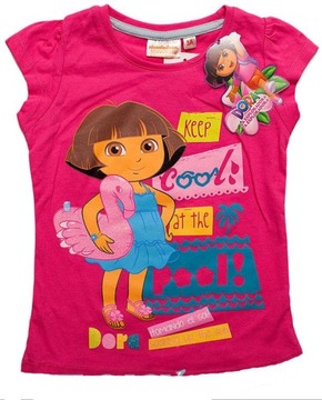 DORA EXPLORA piękna bluzka t-shirt 116(6L)