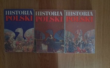 Historia Polski 3 tomy 