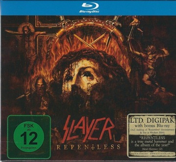 CD + Blu-Ray Slayer - Repentless (2015)