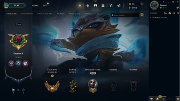 KONTO LEAGUE OF LEGENDS EUNE GOLD 3 206LVL