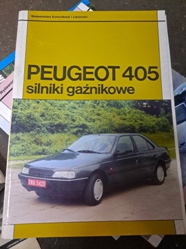 Książka.Instrukcja obsługi Peugeot 405