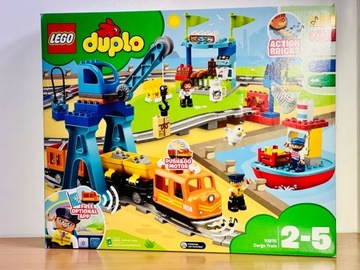 Lego duplo 10875 pociąg towarowy