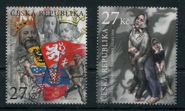 Czechy 2016 Pof 906-7 **, Państwowość czeska 1916