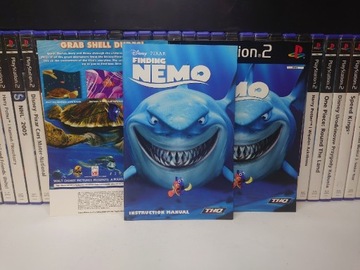 Disney Finding Nemo OKŁADKA KSIĄŻECZKA PS2