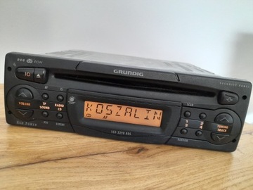 Radio CD Grundig SCD3390 RDS Mercedes w124 w201 w126