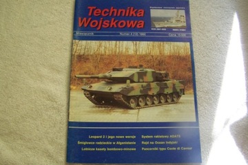 czasopismo Technika wojskowa nr 4 (12) 1992