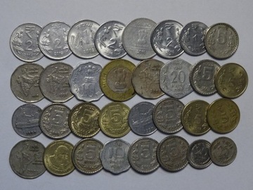Indie 32 monety ciekawy mix-L005