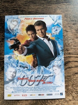 ŚMIERĆ NADEJDZIE JUTRO   ulotki filmowe  007 NOND