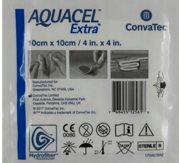 Opatrunek Aquacel Extra 10 x 10 cm 1 sztuka