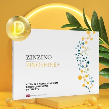 Zinzino ZINOSHINE+ witamina D3 (60 tabletek)