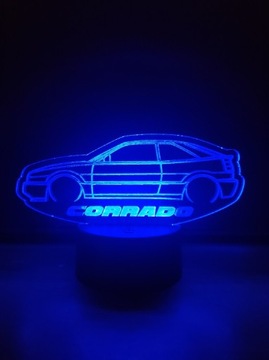 Personalizowana lampka LED RGB VW Corrado -VR6 g60