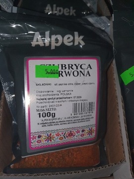 Czubryca czerwona 100 G