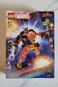 LEGO MARVEL 76243 Mechaniczna zbroja Rocketa