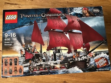 Lego 4195 Piraci z Karaibów Zemsta Królowej Anny