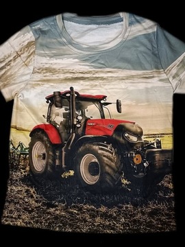 Koszulka dziecięca z motywem traktora