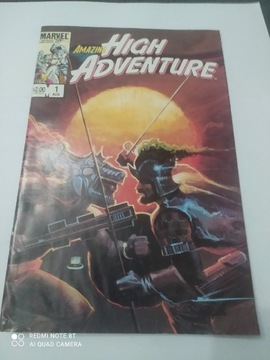 Komiks Marvel High Adventure #1 USA 1984