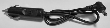 Adapter gniazdo samochod. 12V -> wtyk 5,5x2,0x10mm