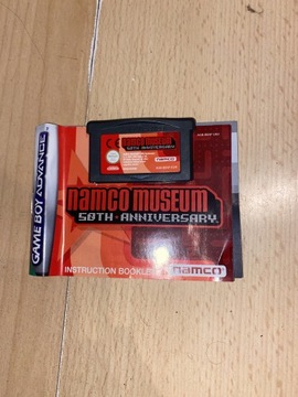 Namco Museum 50th Anniversary GBA GameBoy Advance