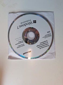 Płyta instalacyjna Windows 7