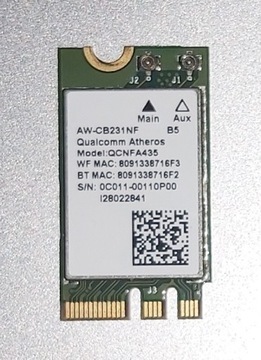 Karta wifi AW-CB231NF