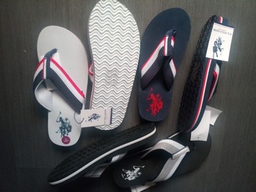 Nowe klapki japonki U.S. POLO ASSN. unisex