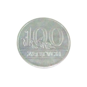 Moneta 100 zł złotych 1990 r