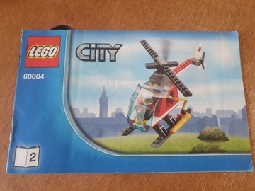 LEGO City instrukcja w formie papierowej 60004