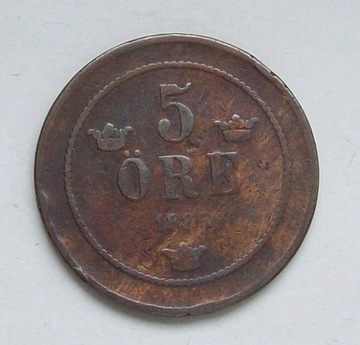 5 ore 1885 Szwecja