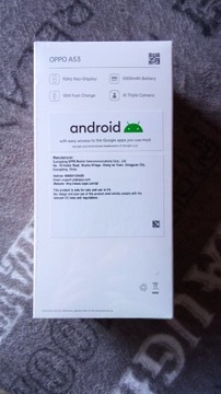 Smartfon OPPO A53 - nowy