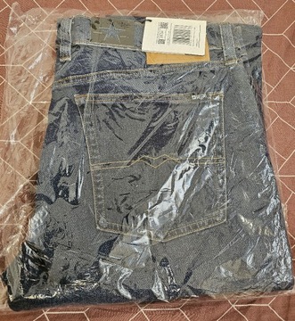 BIG STAR spodnie jeans męskie klasyczne Ronald 315 W38 L34