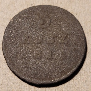 3 grosze 1811 rok