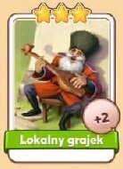 Lokalny Grajek Gruzja Coin Master 1 karta