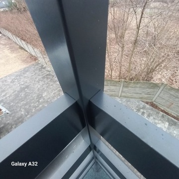Balustrada barierka aluminiowa na balkon 