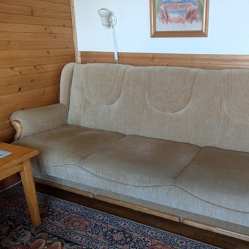 Sofa i fotel nie od kompletu