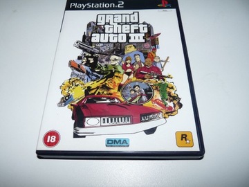 Gta 3 ps2 + plakat instrukcja 