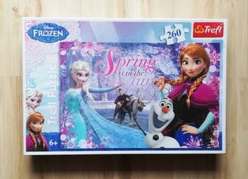 NOWE puzzle Frozen Kraina Lodu 260 el. Trefl