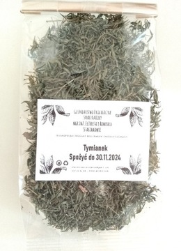 Bio Tymianek 15g Zioła herbata Tymiankowa suszona 