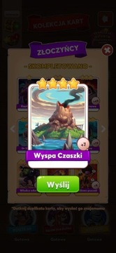 WYSPA CZASZKI COIN MASTER KARTA