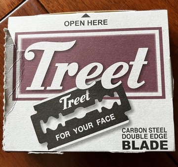 Treet Carbon steel double Edge 100 sztuk szt.