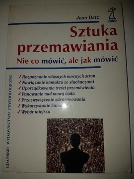 Sztuka przemawiania Joan Detz