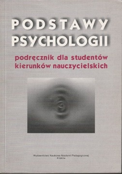 Podstawy psychologii podręcznik dla studentów