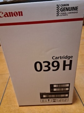 TONER ORYGINALNY CANON 039H 