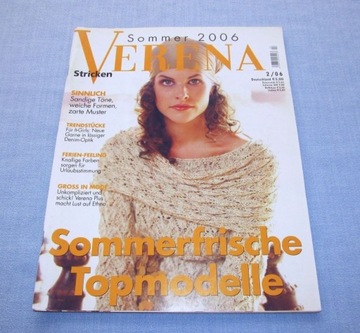 VERENA Stricken Lato 2/2006 wzory modne swetry