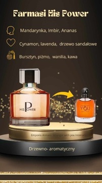 HIS POWER woda perfumowana dla mężczyzn 100 ml Armani