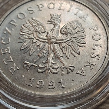 1 złoty 1991 mennicza rzadka